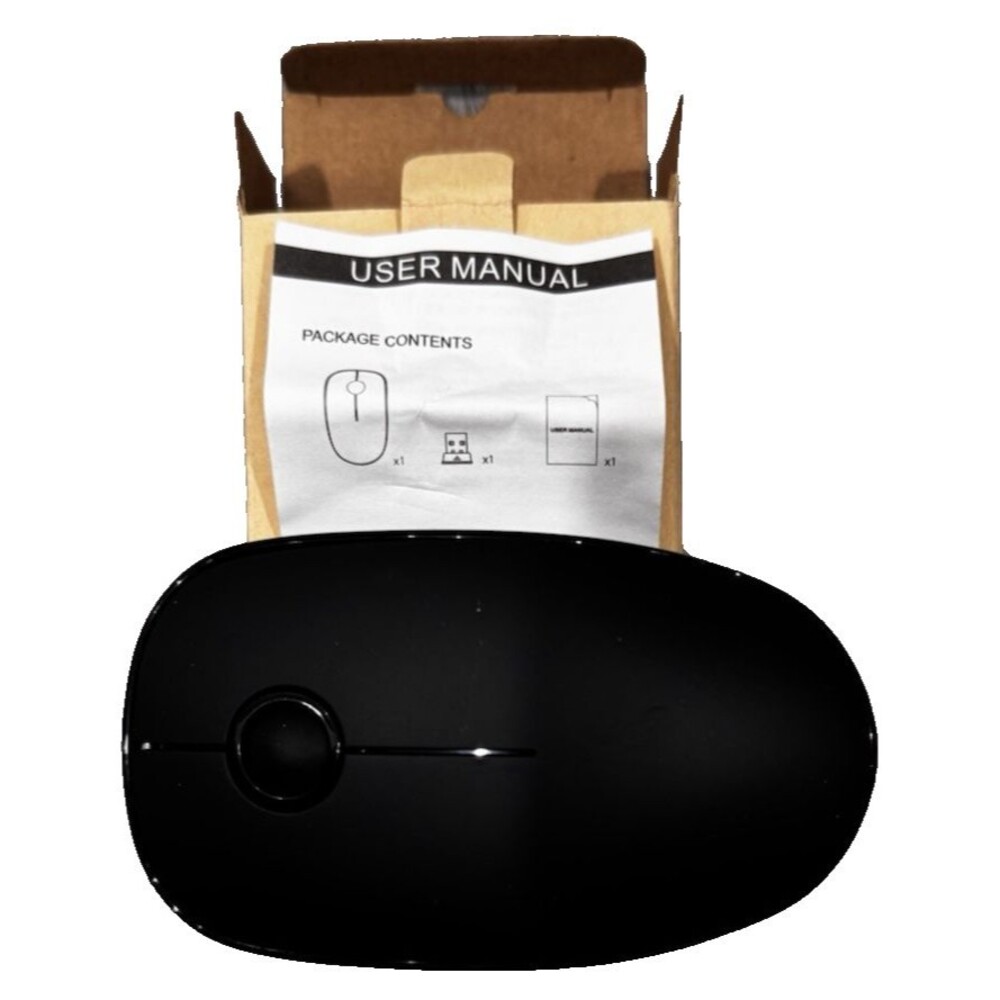 V8 Wireless Mouse 2.4G Slim Cordless Mice Optical Scroll PC Laptop Mac